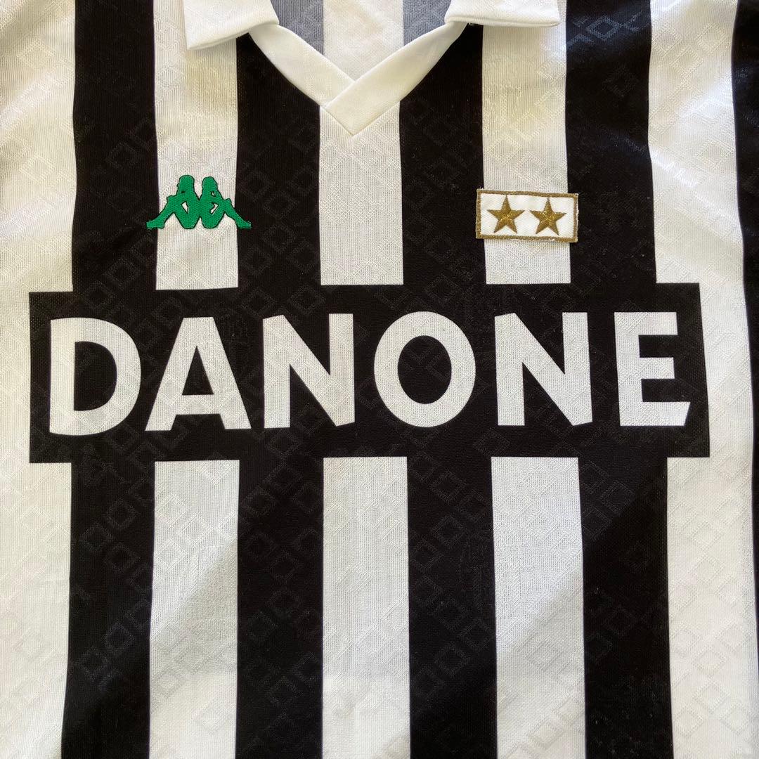 【美品】古着　イタリア製　カッパ　ユベントス　サッカー　ゲームシャツ　XL