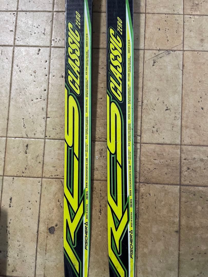 クロスカントリースキー板（ゼロスキー）