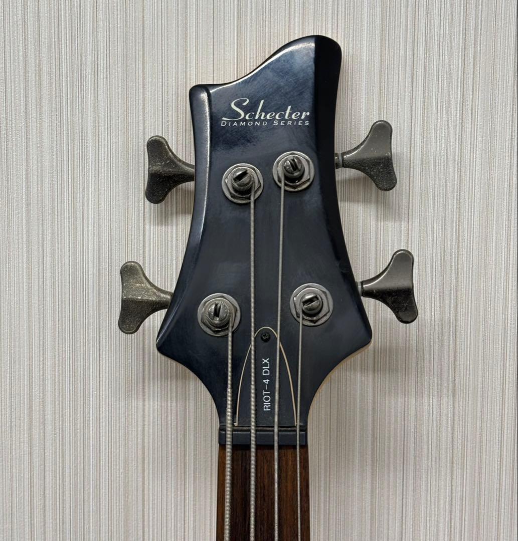 ★schector シェクター RIOT4 DLX エレキベース DIAMOND