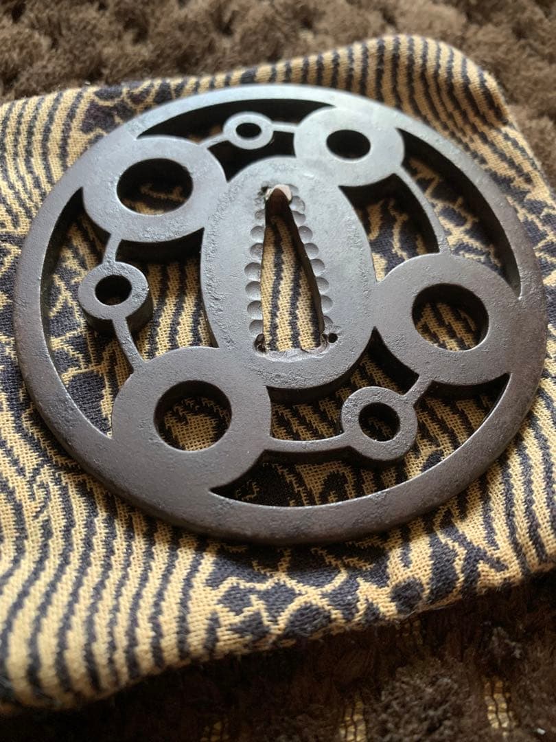 鍔　鉄鍔　透かし鍔