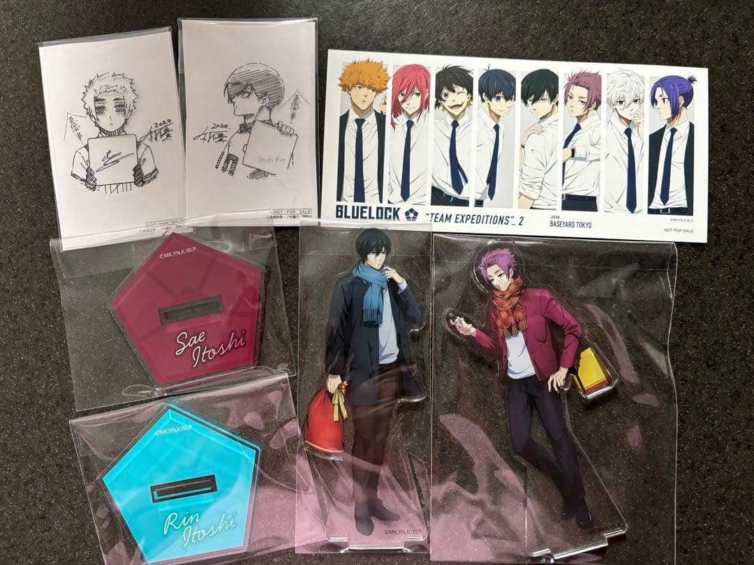 ブルーロック　アリナミン　アクリルスタンド　糸師兄弟　冴　凛　200限定 非売品