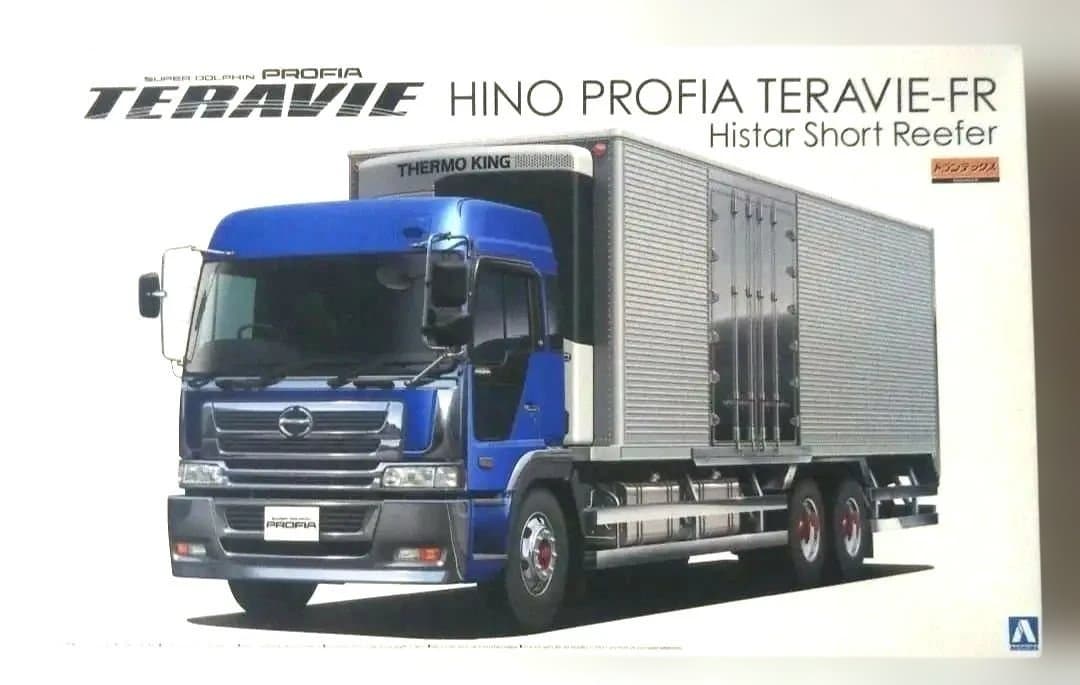 は*K様 未組立⬛️アオシマ⬛️HINO PROFIA TERAVIE-FR