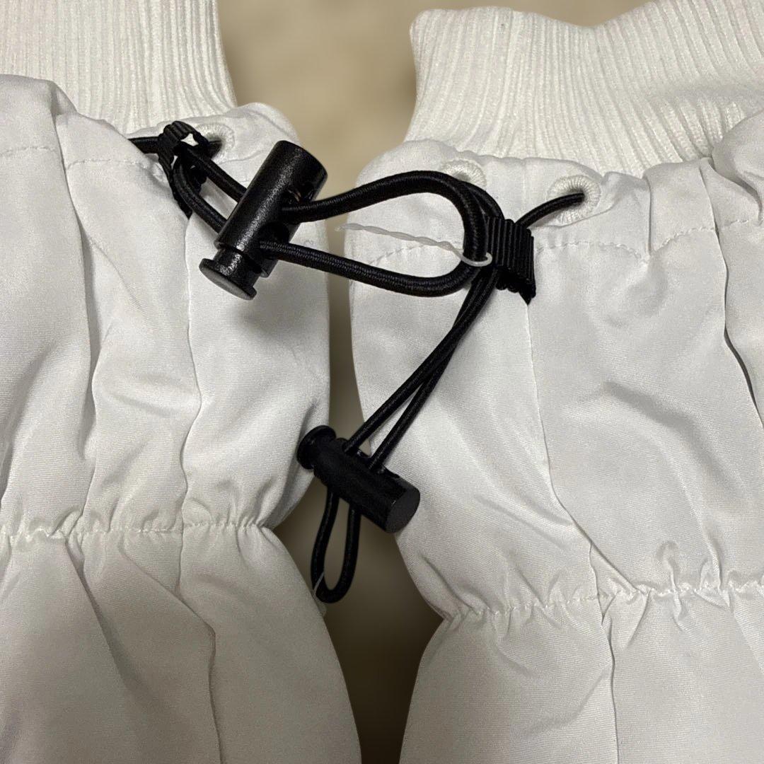 新品　and per se レッグウォーマー　白