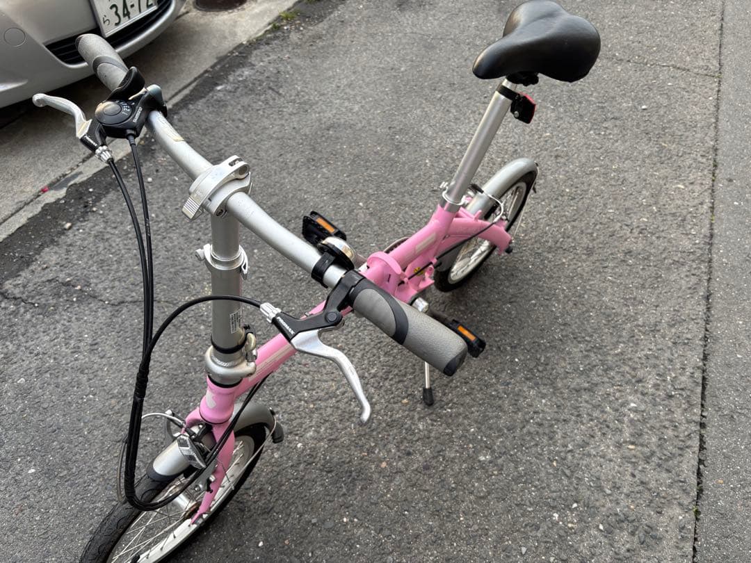 DAHON DAL166 折りたたみ自転車 ピンク　ミニベロ