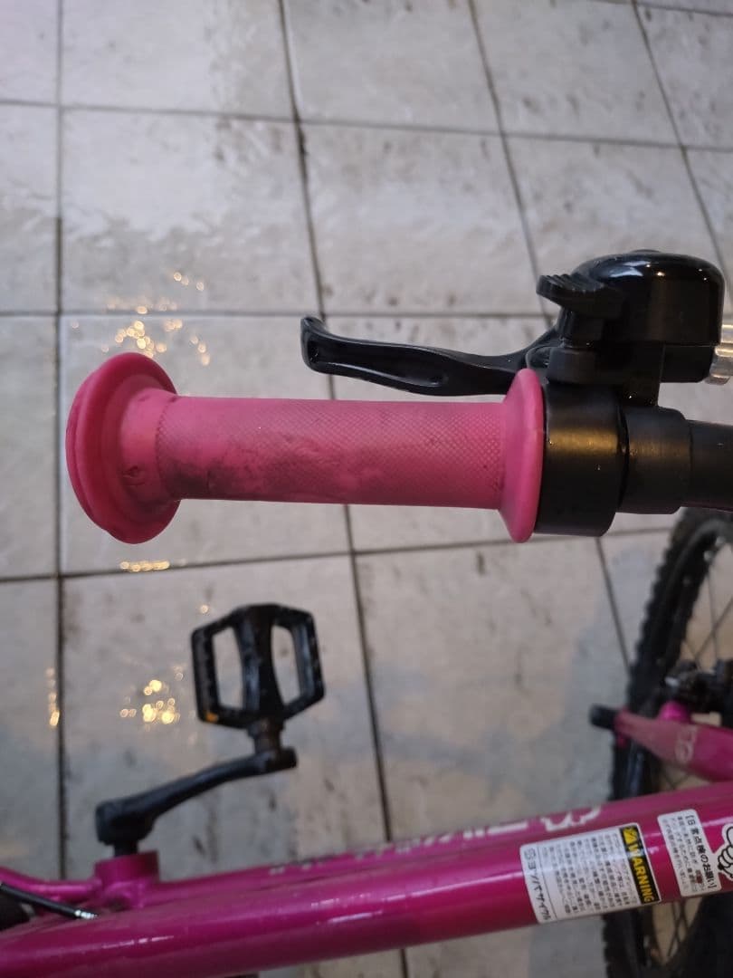 ヨシバサイクル 子供用自転車 18インチ ピンク