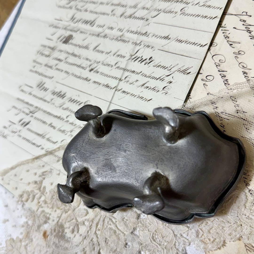 18世紀　アンティーク　ダブルスパイスボックス　アール・ヌーヴォー　蚤の市