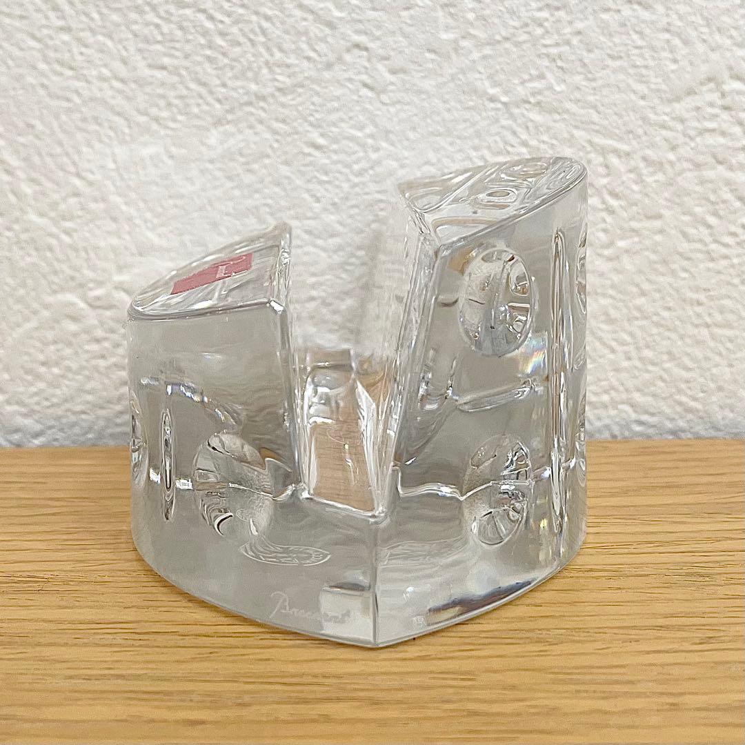 ◎Baccarat バカラ Equinoxe クリアクリスタル カードホルダー