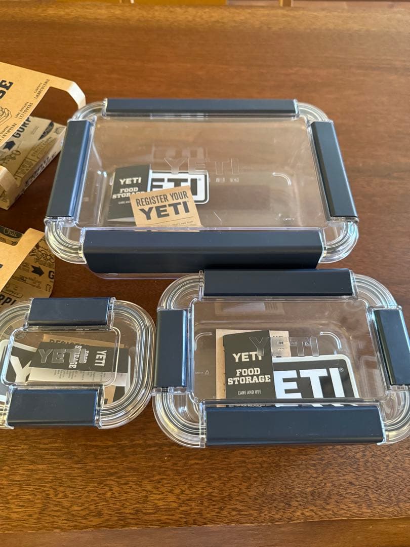 YETI FOOD STORAGE イエティ フードストレージ 3個セット