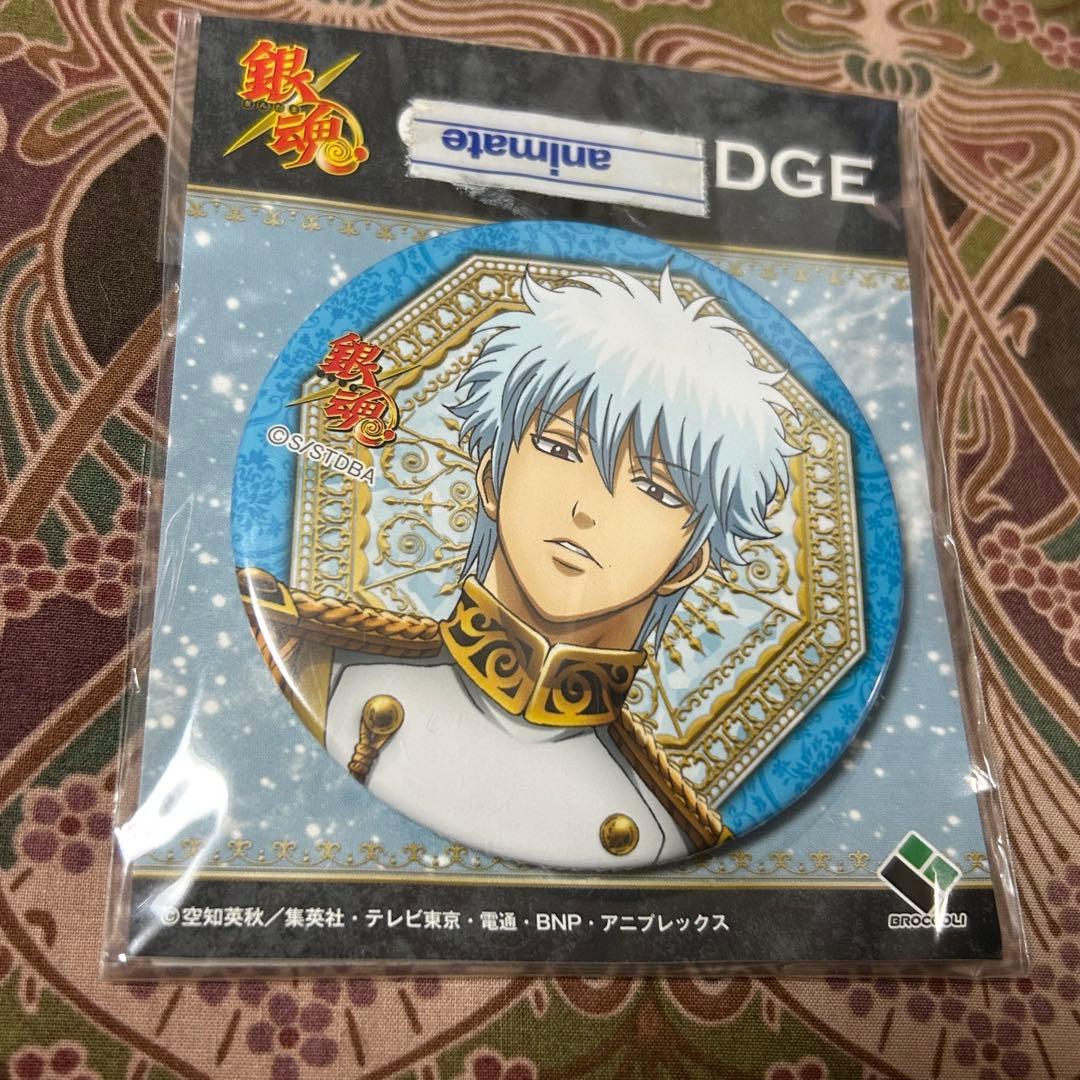 今がチャンス！【新品未開封】激レア！銀魂　坂田銀時　銀河侍伝説　缶バッチ