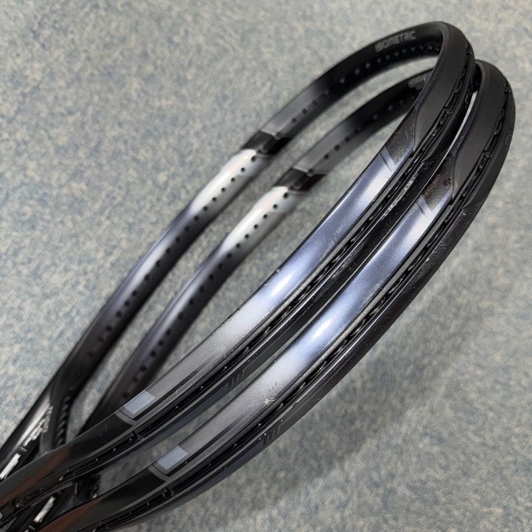 E ZONE 100 ブラック×グレー G2 2本マッチペア 中古品