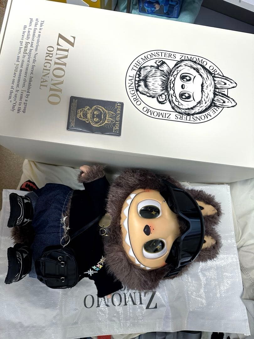 服着き✨labubu Zimomo I FOUND YOU 58cm最安出品