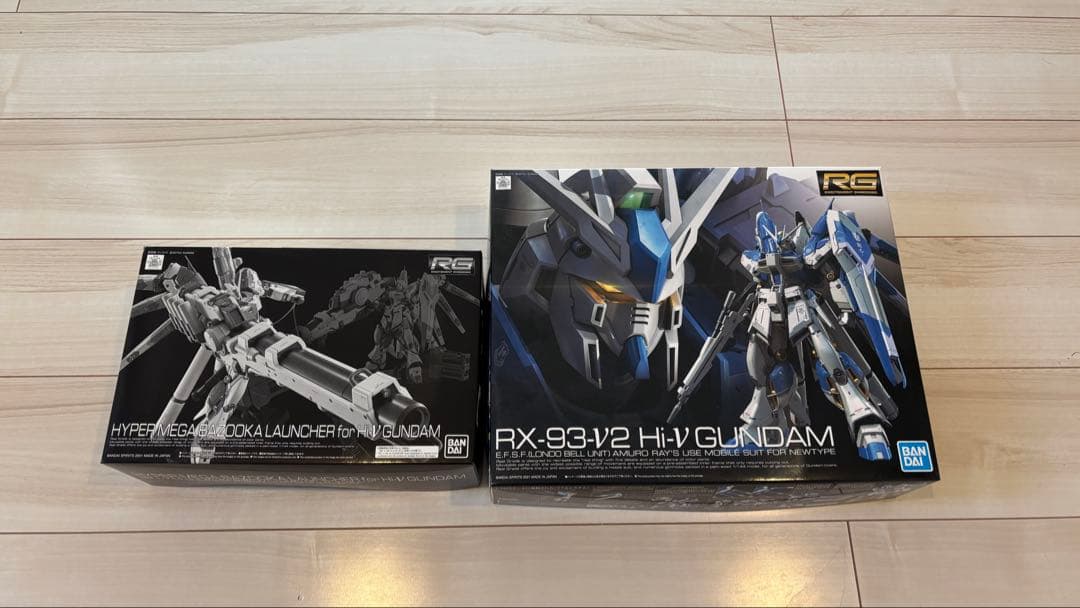 【新品】RG RX-93 HI-νガンダム＋ハイパーメガバズーカランチャー