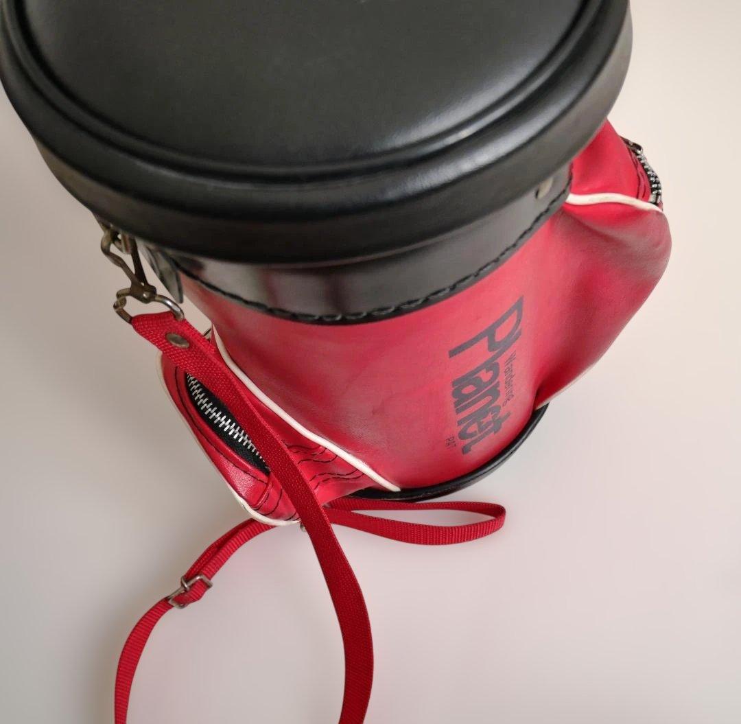 【希少中古】Wandering Planet ミニキャディーバッグ[赤]