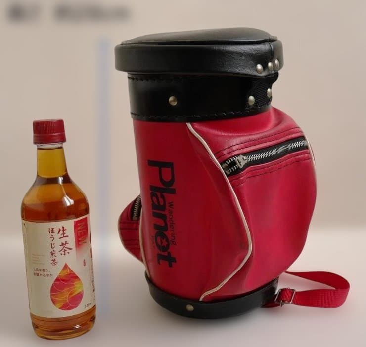 【希少中古】Wandering Planet ミニキャディーバッグ[赤]