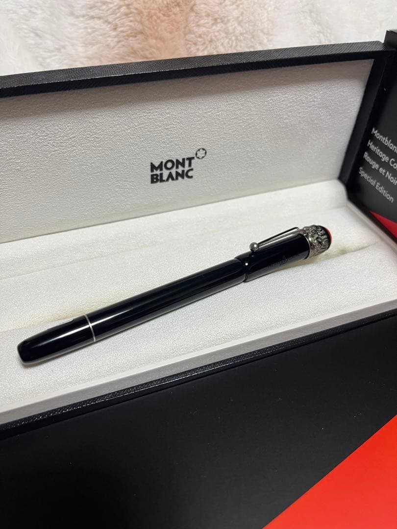 ☆新品未使用 モンブラン 万年筆 ヘリテイジ コレクション スパイダー M☆