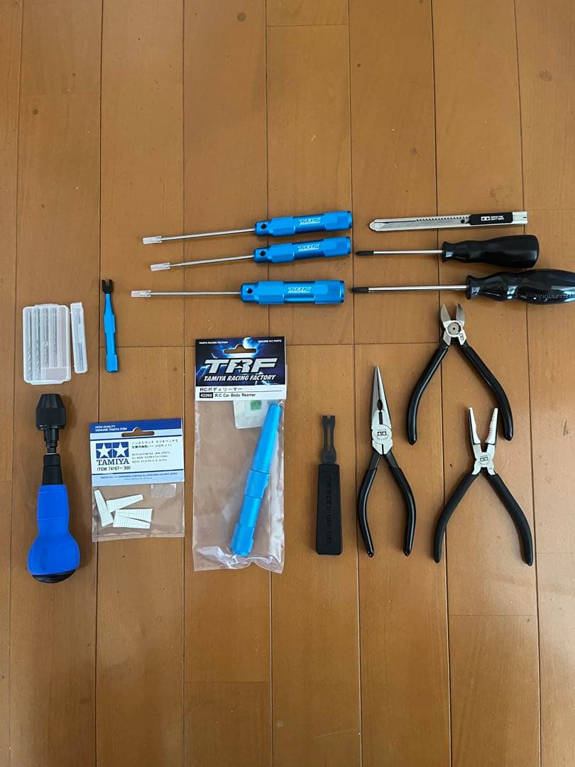 TAMIYA TT-02 TYPE-SRX 組立済（サーボ、モーター、工具付）