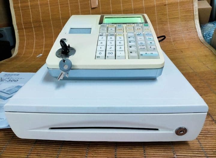 カシオレジスター　TE-300　フル設定無料　 送料無料人気機種　200222