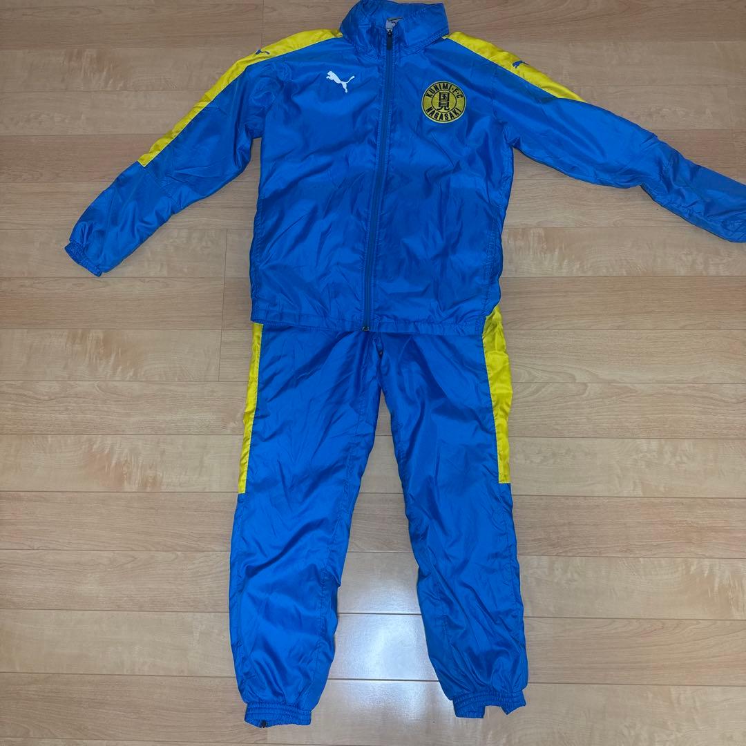 Puma ピステ・ウィンドブレーカー 青/黄