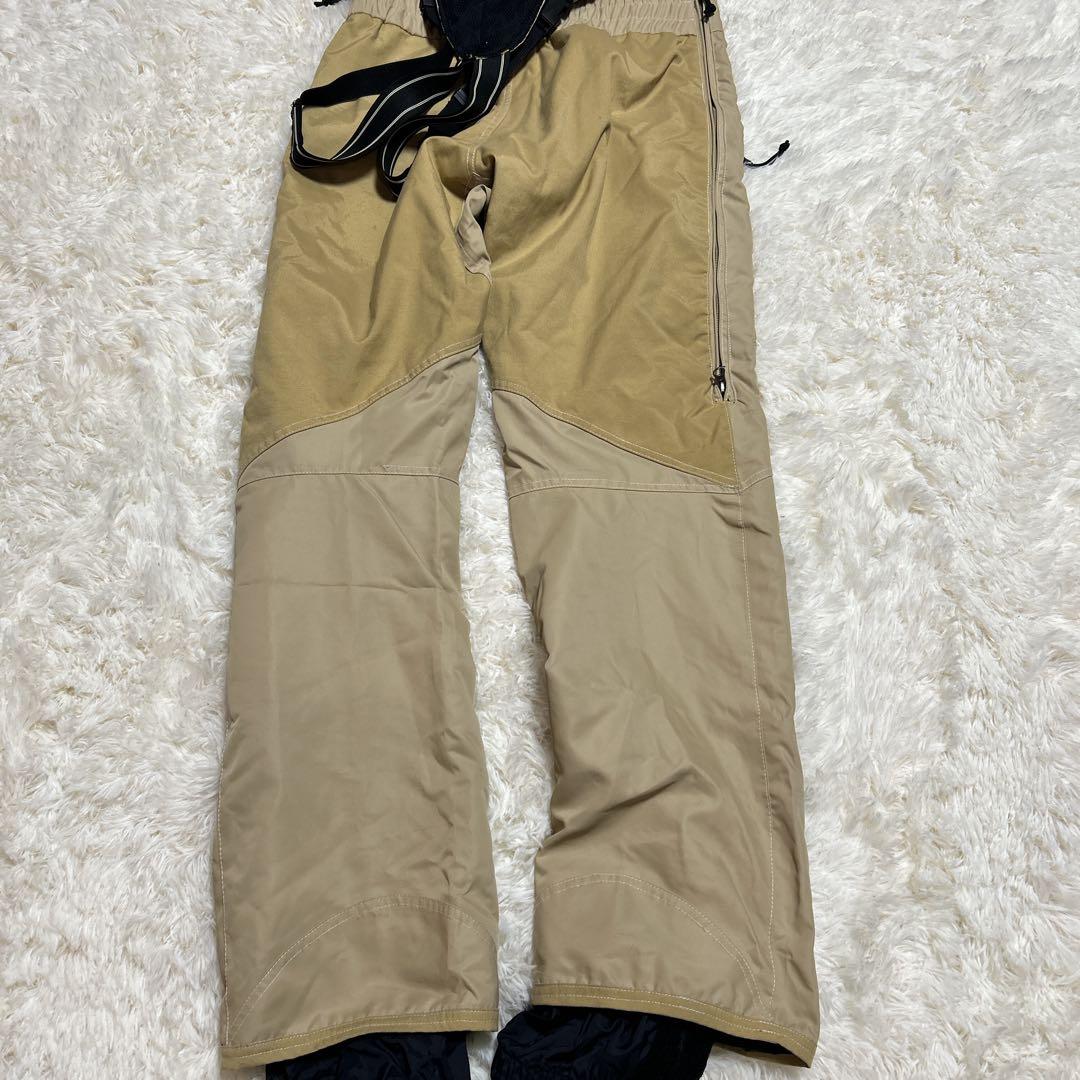 美品　Burton バートン　ビブパンツ　ベージュ