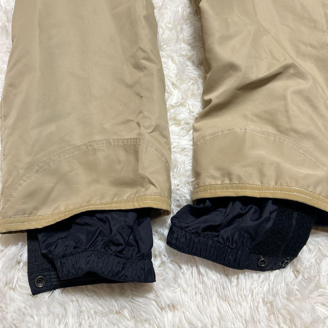 美品　Burton バートン　ビブパンツ　ベージュ