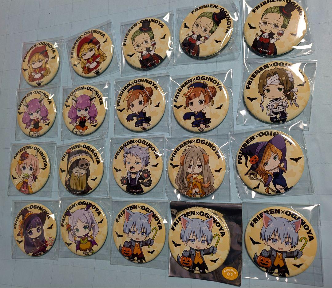 葬送のフリーレン　峠の釜めし荻野屋　缶バッジ　フリーレン　ヒンメル