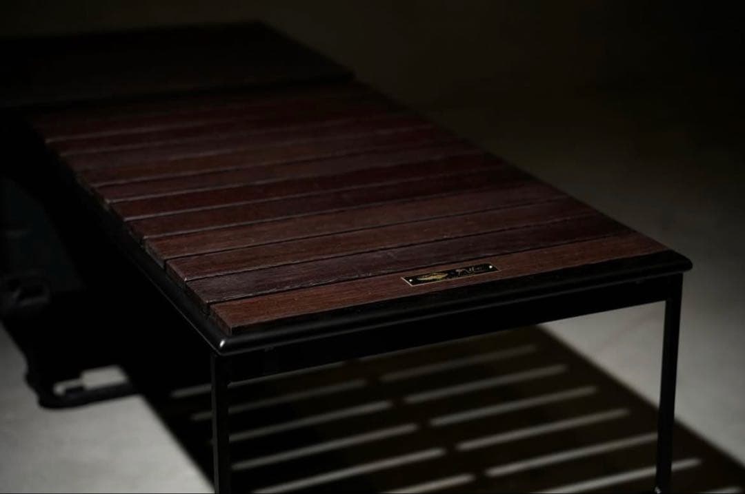 H&O ✖️ geek field ブリッジテーブル　ウェンジ