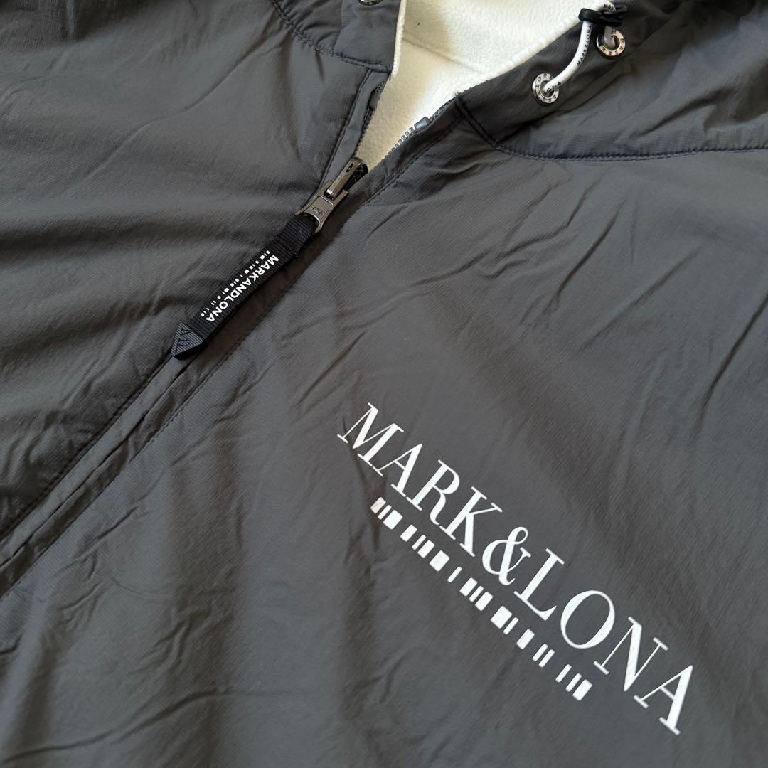 現行タグ　マークアンドロナ　ジャケット　リバーシブル　XL〜XXL ブルゾン　白