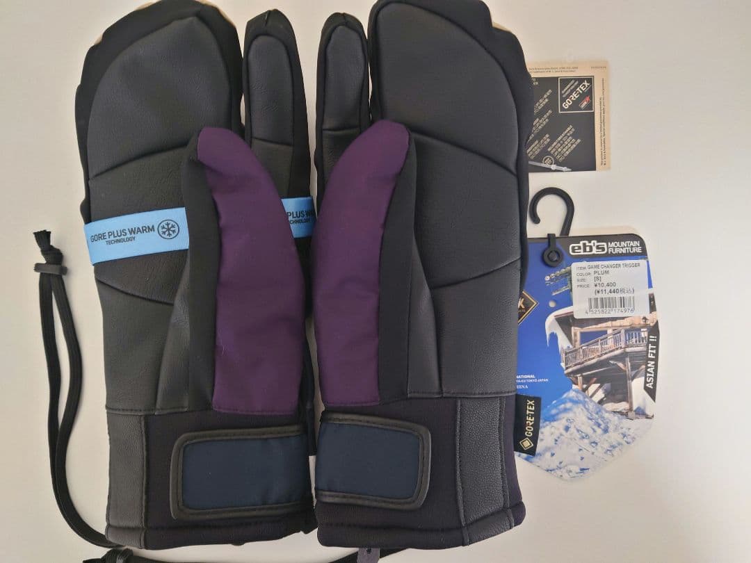 eb's GORE-TEX スキーグローブ Sサイズ