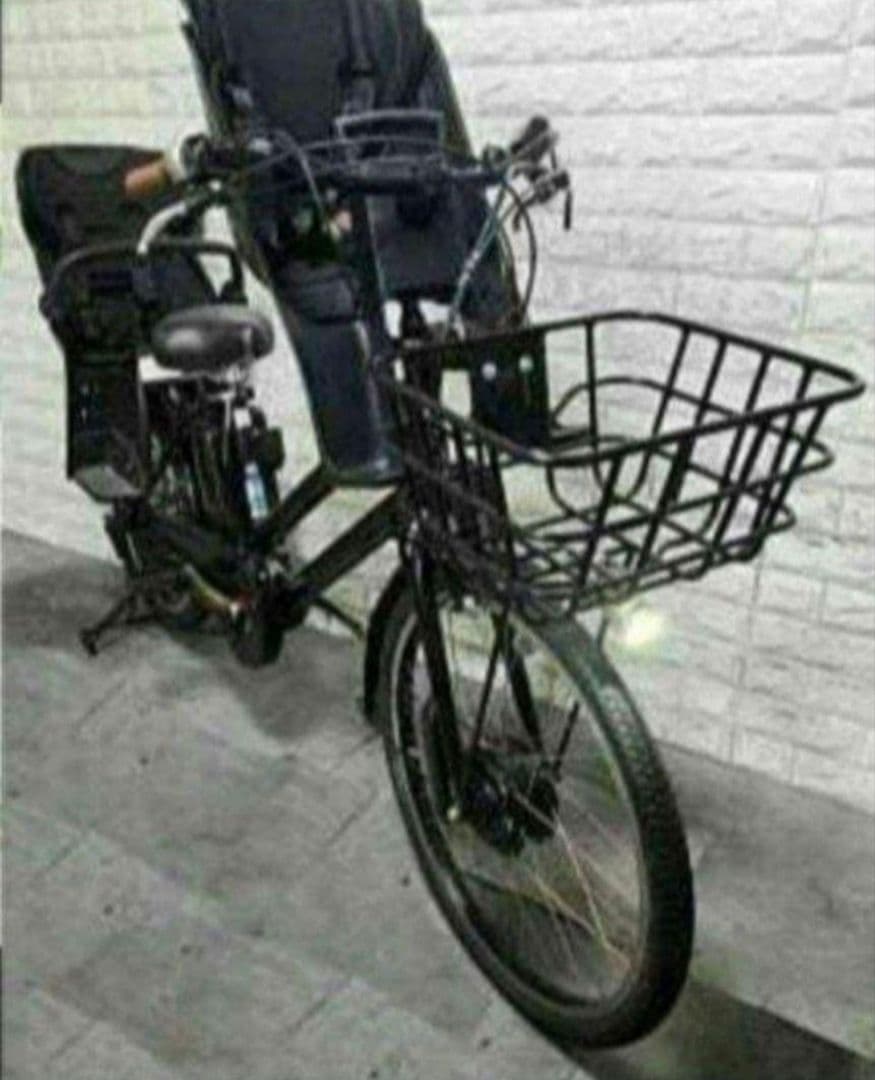 ✨パパ・ママ人気商品！✨美品✨室内保管✨純正シート✨ビッケグリ子供乗せ電動自転車