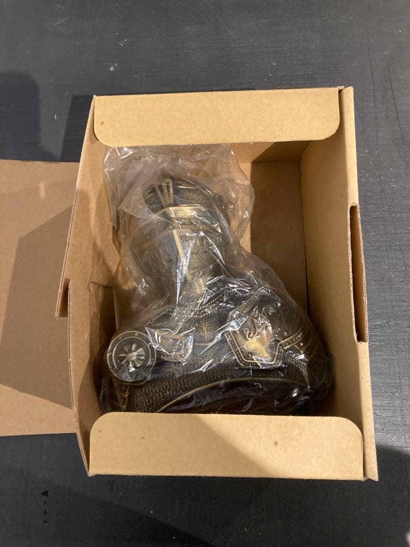 アルマニャック　ボトルカバー　部品外れ有　甲冑　金属製