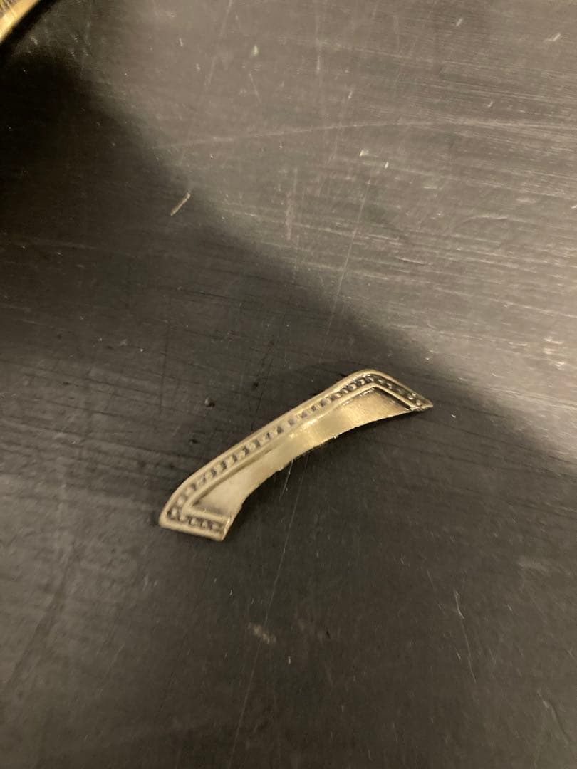 アルマニャック　ボトルカバー　部品外れ有　甲冑　金属製