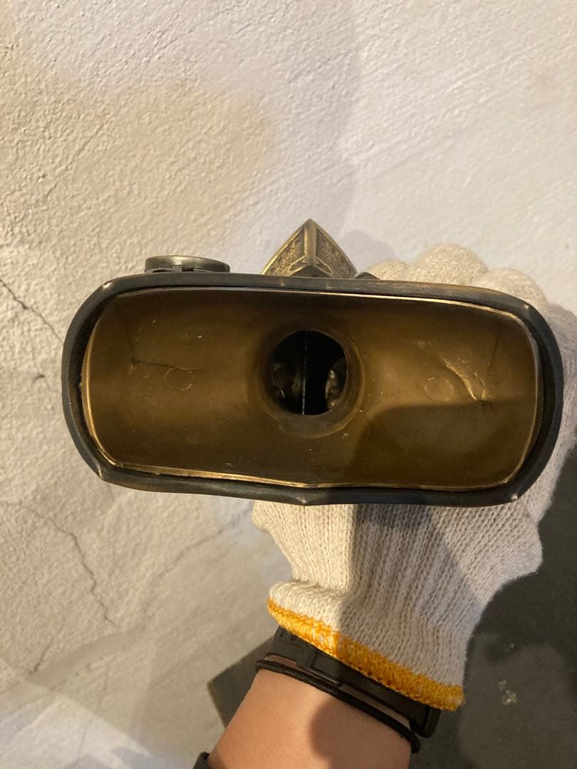 アルマニャック　ボトルカバー　部品外れ有　甲冑　金属製