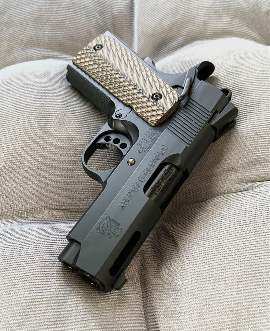 【WA】V10ウルトラコンパクト／オールブラック＋VZ G10グリップ ハイエナ