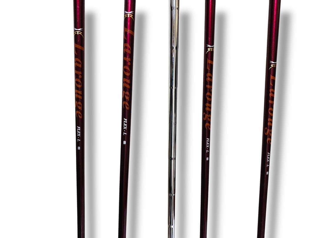 Larouge レディース ゴルフ クラブ 8本 セット 右 キャディ バック