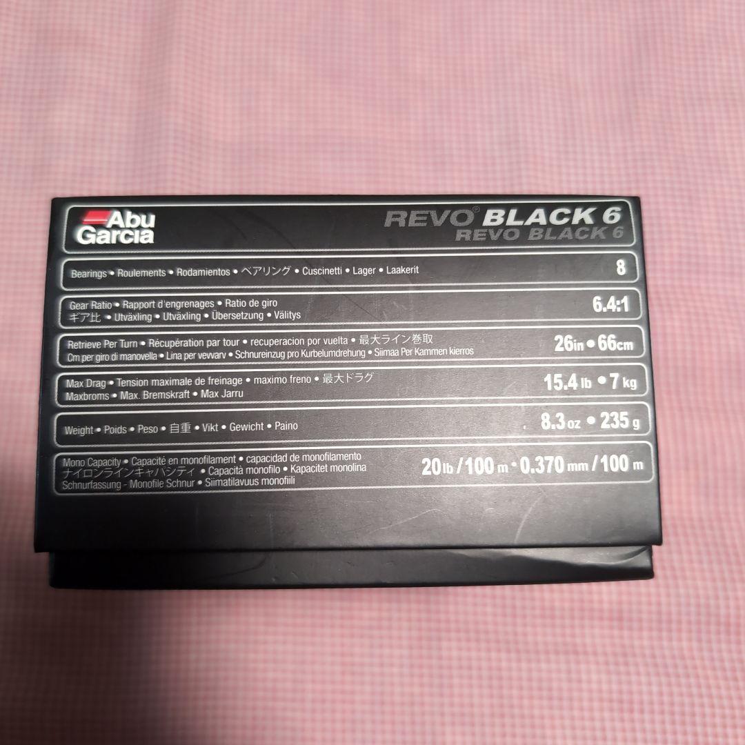 リール AbuGarcia Revo BLACK 6