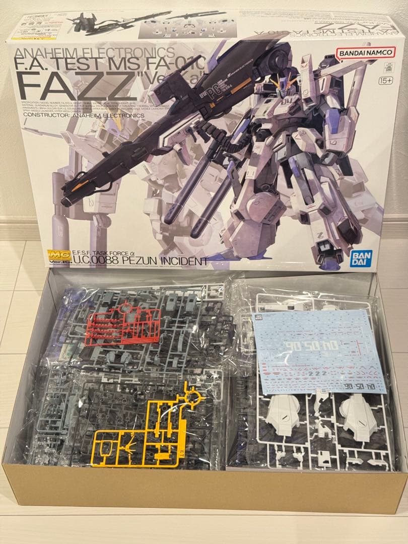 ロボット MG 1/100 FAZZ Ver.Ka