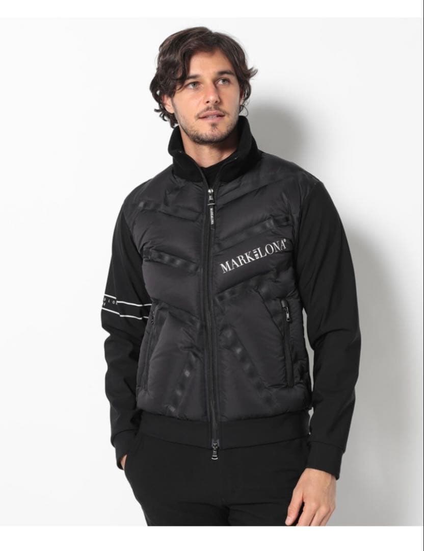マークアンドロナ MARKALONA ダウンジャケット ブラック