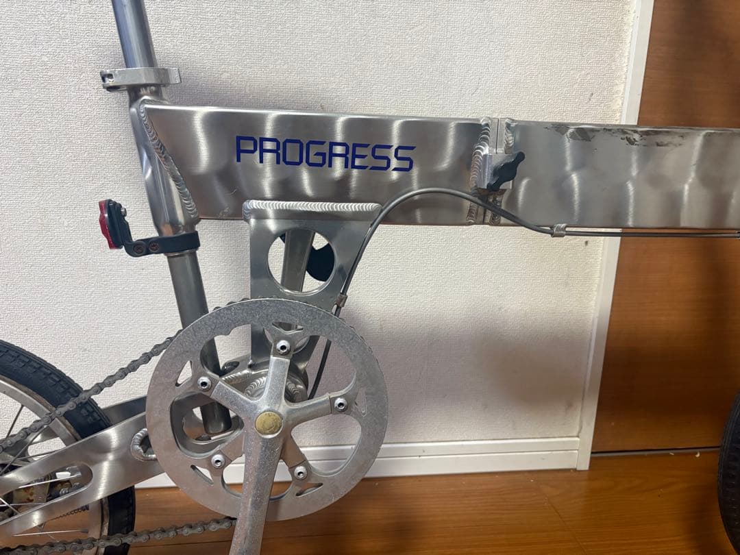 PROGRESS アルミ折りたたみ自転車｜14インチ｜軽量フレーム｜現状渡し