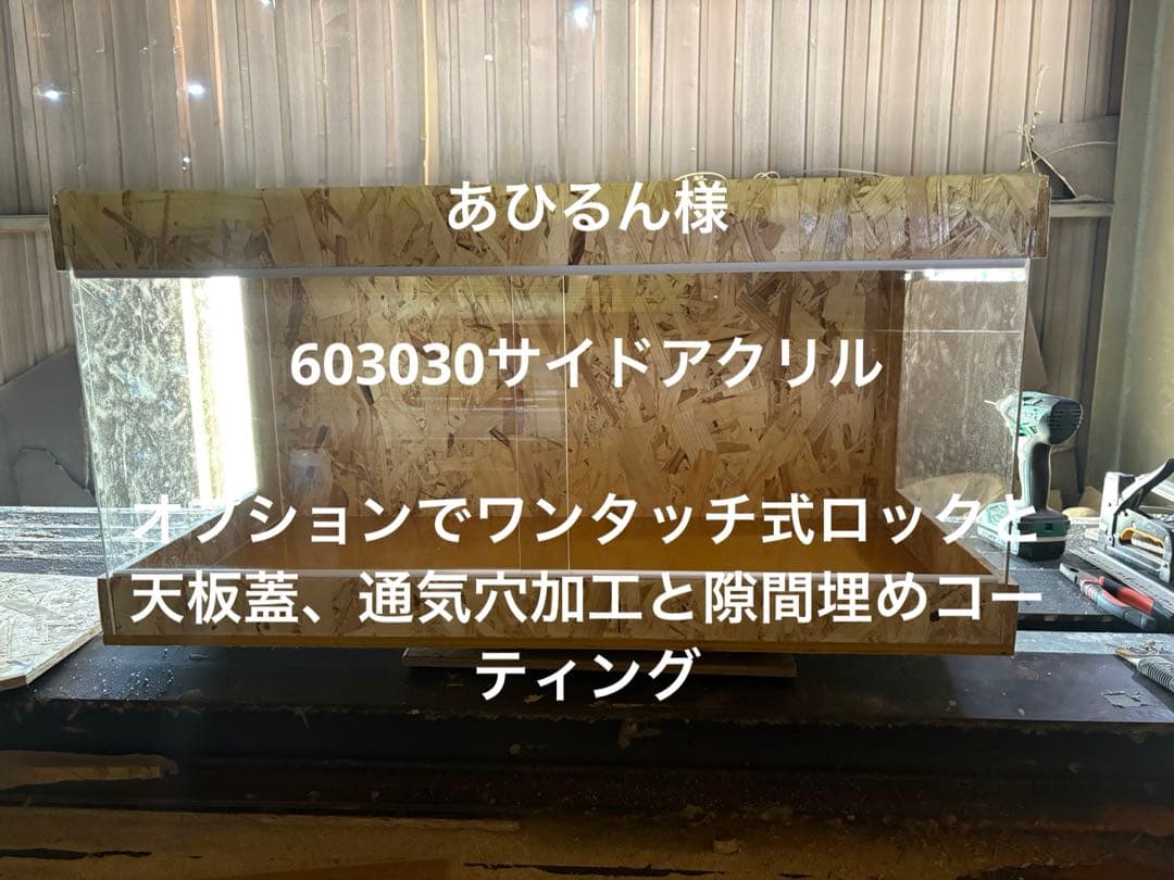あひるん様　603030サイドアクリル