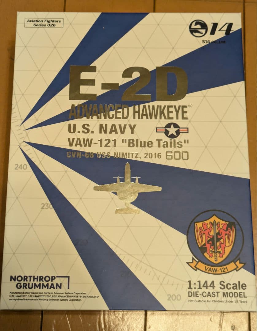 1/144 S14 E-2D U.S.NAVY VAW-121 ブルーテイルズ