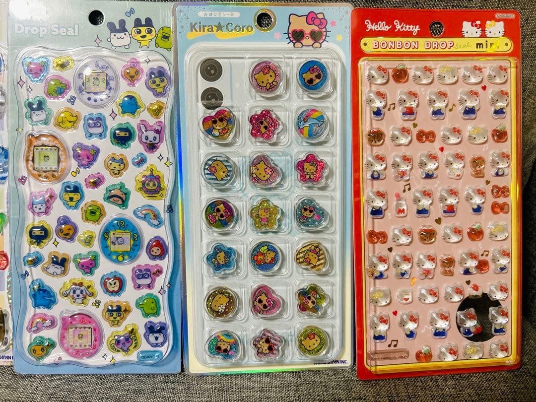 正規品⭐︎たまごっち　サンリオ　ディズニー　シール5点セット