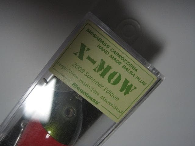 ルアー・フライ Megabass X-MOW MACHA HEAD 2009 Limited