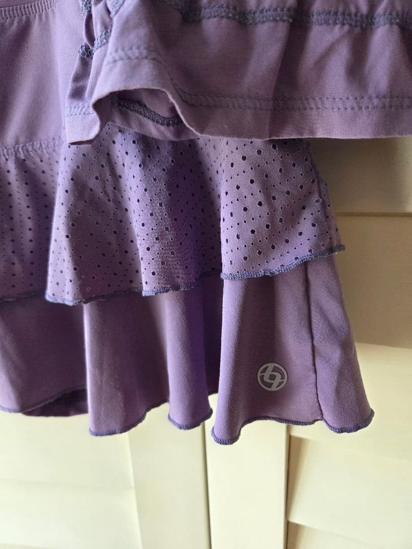 lija セットアップ(テニス　リージャ　スコート　FILA　アドミラル)