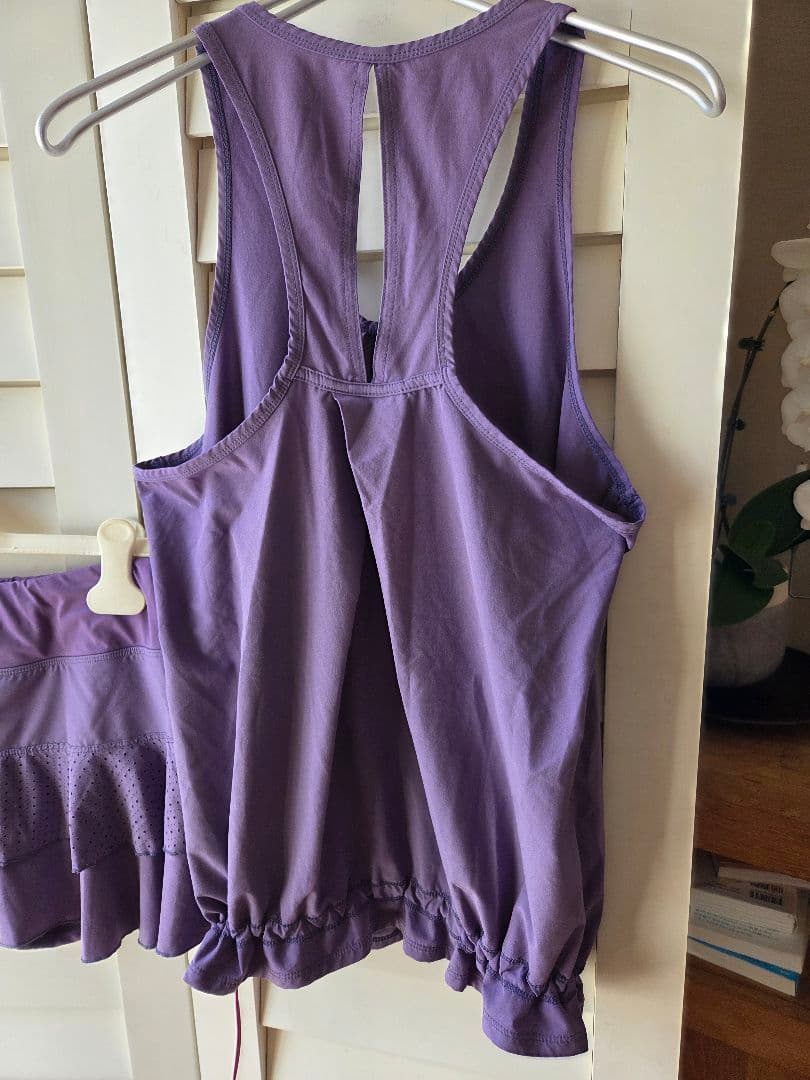 lija セットアップ(テニス　リージャ　スコート　FILA　アドミラル)