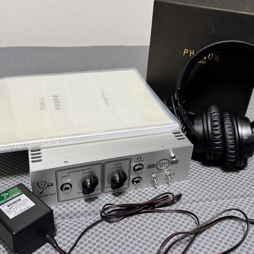 ベース VintageFace PSM-03+m-DI & PHONON SMB-02