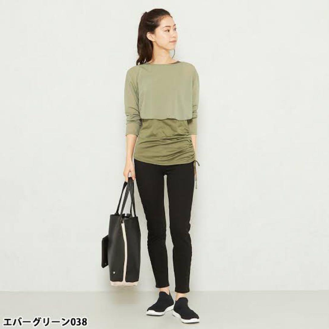 チャコット ヨガ　レイヤード　Tシャツ　chacott