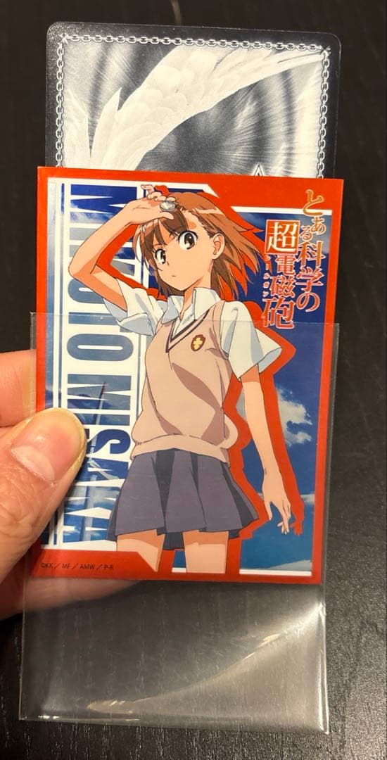 ヴァイスシュヴァルツ　とある科学の超電磁砲　デッキ　サイン有り