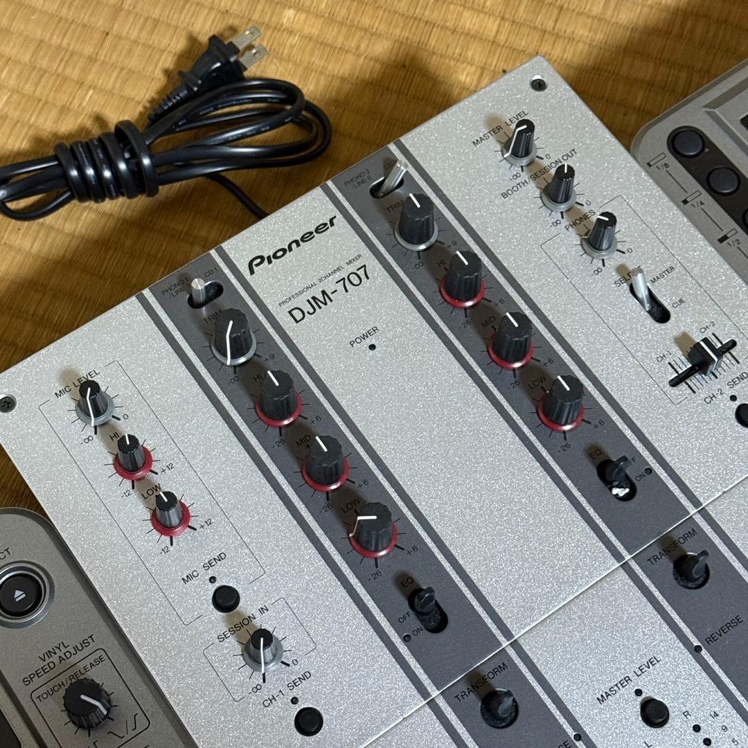 【極美品】Pioneer パイオニア　CDJ-800 DJM-707