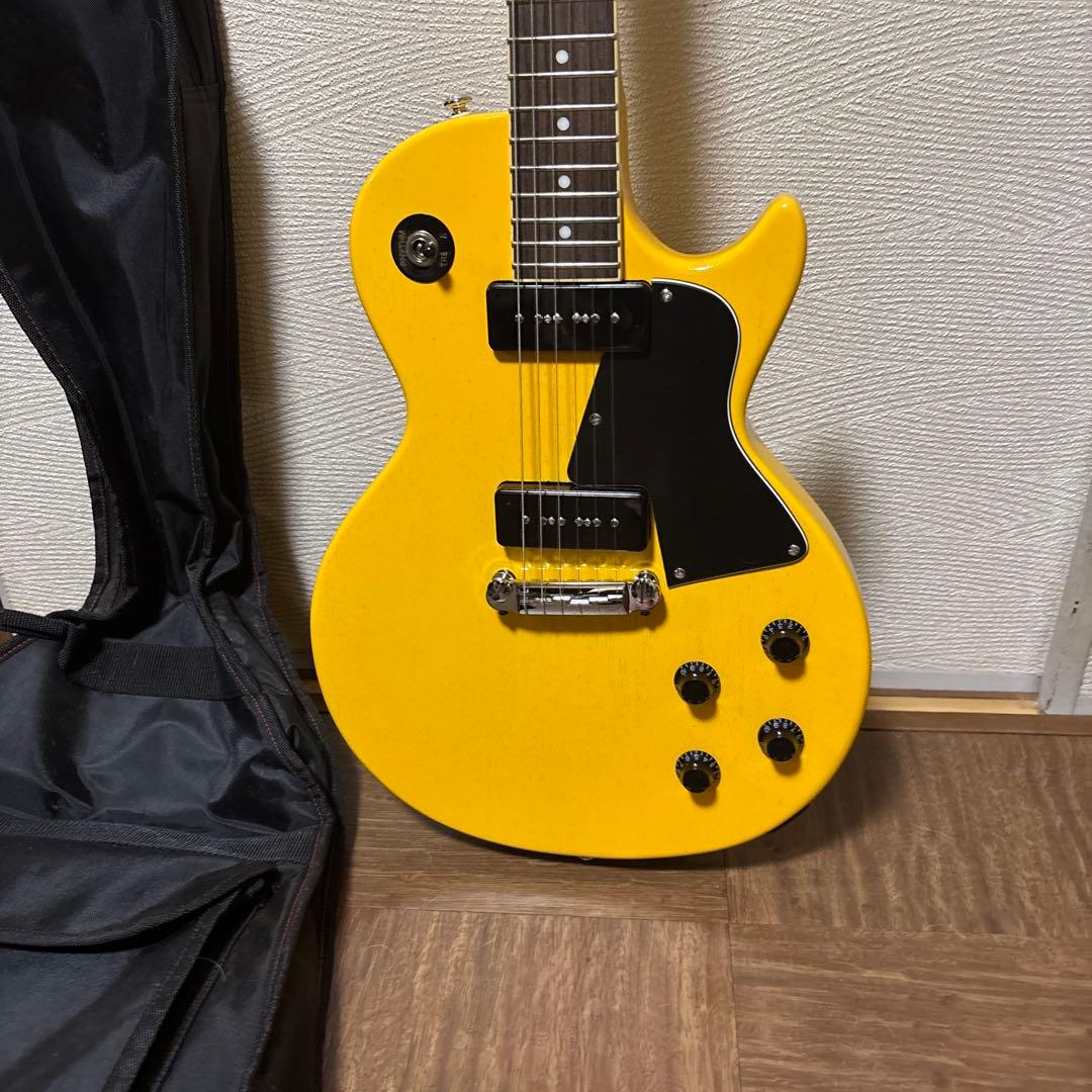 Grass Roots イエロー エレキギター レスポールタイプ