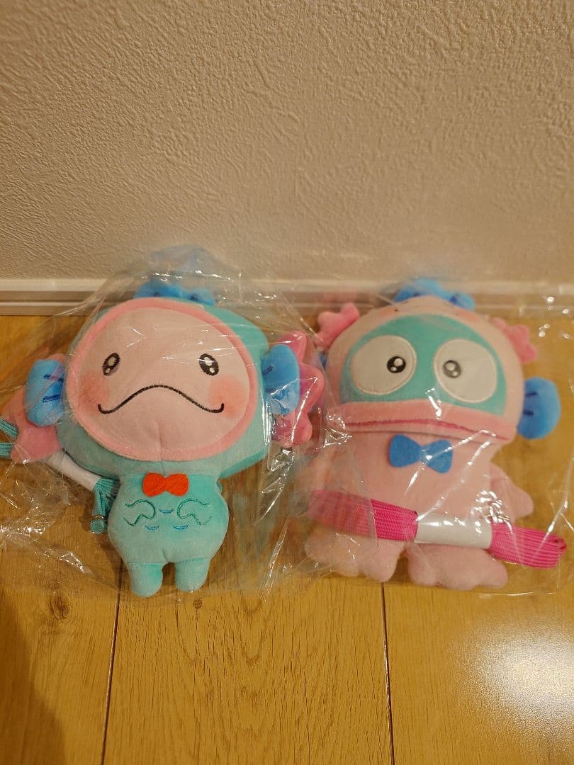 うぱごろう ハンギョドン ぬいぐるみパスケース 2種セット